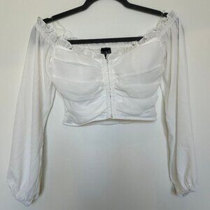 Off The Shoulder Corset Top
